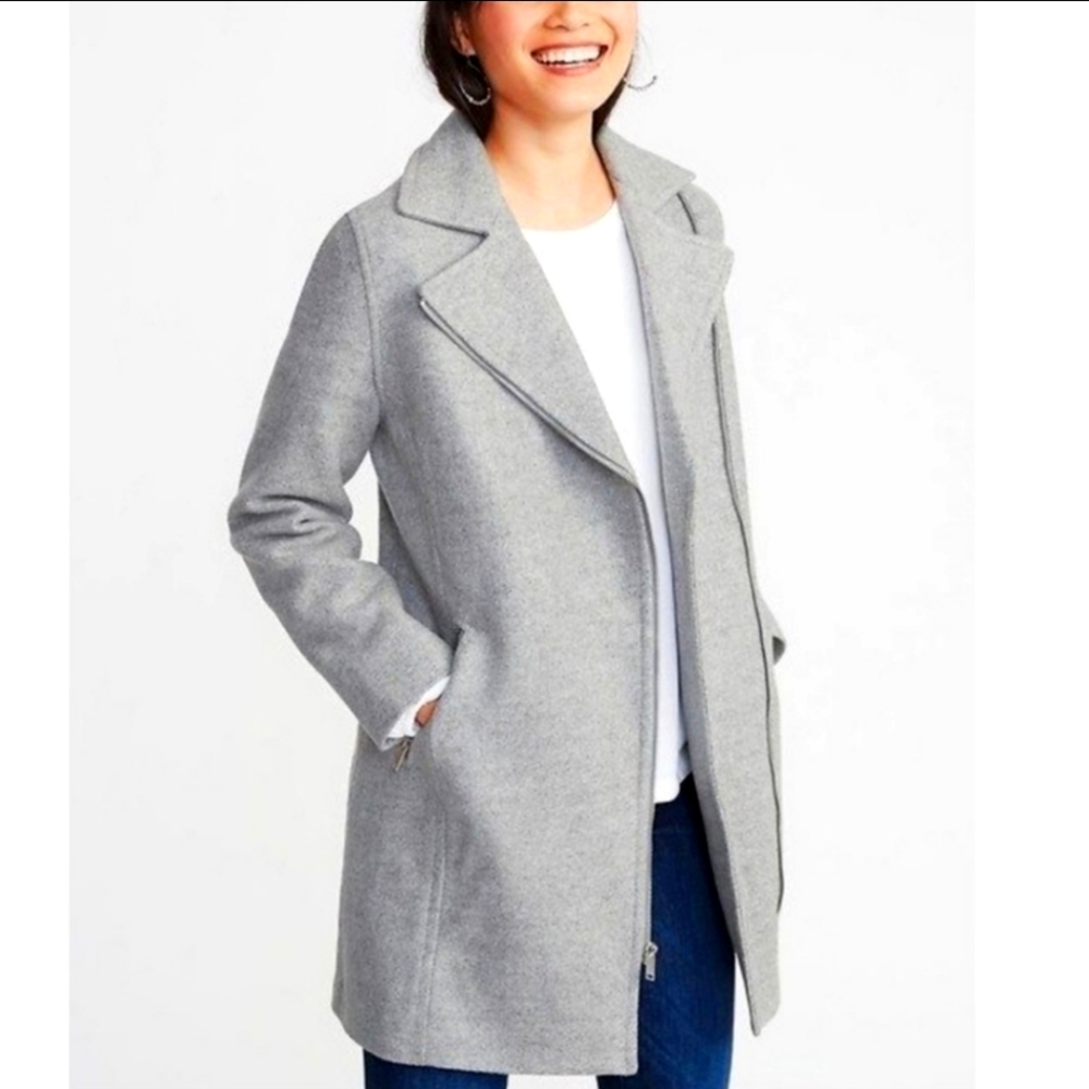 Old Navy Felted Coat Women's Tall Small